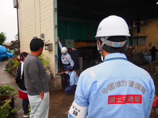 建築物の危険度判定（熊本市）