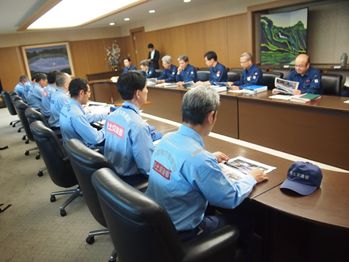 熊本県庁　調査結果報告状況