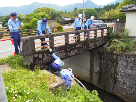 橋梁等の被災状況調査（南阿蘇村）