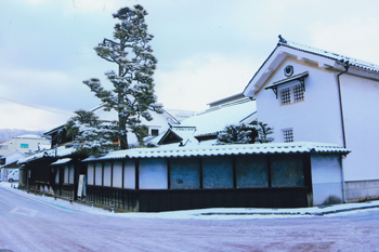 【作品名】千葉家のホワイト景色 撮影者：中村 友美 様 夢街道ルネサンス認定地区名：西国街道・海田市（広島県安芸郡海田町）