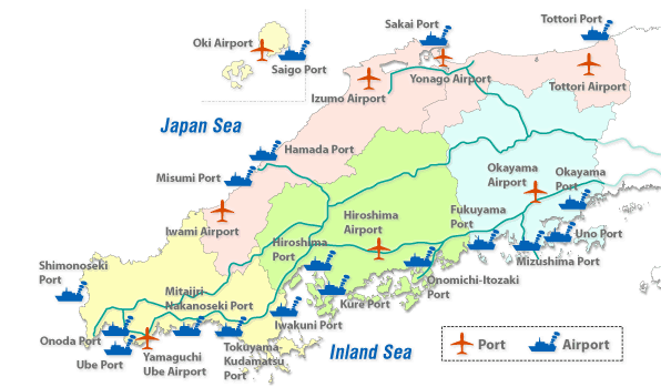 Location of Airports/Ports