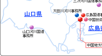 検査臨場を実施している直轄事務所