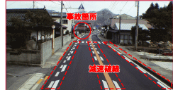 事故箇所の写真