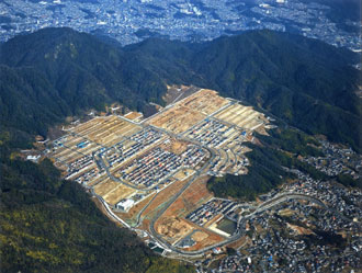 住宅基盤事業:砂防ダム・街路整備