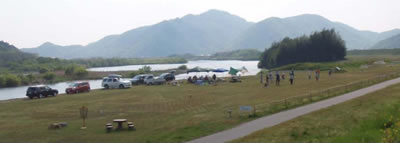 開放的な河川空間