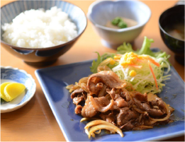 ジビエ焼肉定食