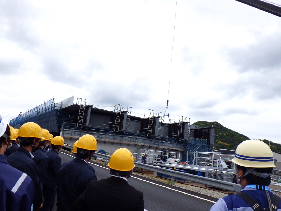 笠岡工業高校生を対象とした現場見学会へ参加しました！/