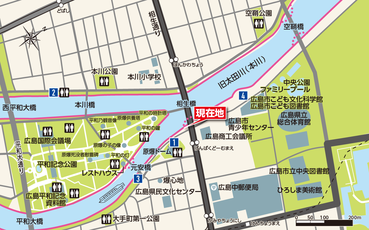 相生橋地図