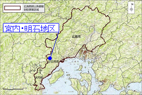 宮内・明石地区位置図