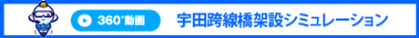 宇田跨線橋架設シミュレーションyoutube